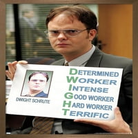 Ured - Dwight Schrute - Zidni plakat karakteristika, 22.375 34