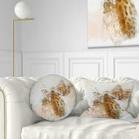 Dizajn Slatka mačja skica sa smeđim prskanjima - jastuk za bacanje životinja - 12x20