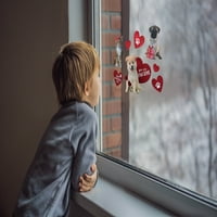 Valentinovo naljepnice za zid od folije za kućne ljubimce