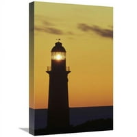 Globalna galerija V. Svjetionik Cape du Couedic pri zalasku sunca, Sjeverna Karolina, Flinders Chase, Otok klokan,