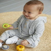 Moderni trenuci Gerber Bay Boy Hoodie & Jogger Pant, 2-komad odjeće