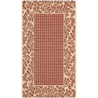 Tradicionalni cvjetni tepih za unutarnju i vanjsku upotrebu, 2' 3'7