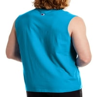 Muška majica u sportskom stilu u boji u boji za mišiće