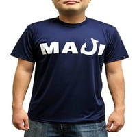 Otočna posada Hawaii Dri Fit Cool majica, Maui Fish Hook, mornarica, S