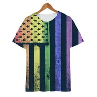 Majica za Dan neovisnosti za muškarce, nova nacionalna majica s patentnim zatvaračem na prsima, ležerna Majica