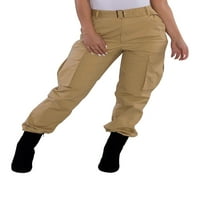 Ženske hip hop teretne hlače visokog struka široke Ležerne hlače Modne