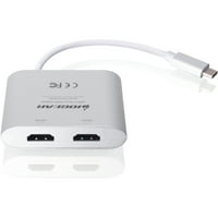 USB C na dvostruku HDMI - 4K @ 30 Hz - MacBook Pro Air - LenovoYoga -Thinkpad T - Dell XPS i još mnogo toga -