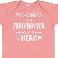 Inktastic Moj djed je vatrogasac i heroj poklon dječak ili djevojaka