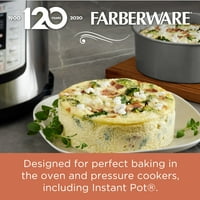 Farberware 7 okrugli aluminijski kolač koji se ne spaja