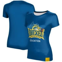 Ženska plava majica za obrazovanje Drexel Dragons