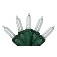 BRITE STAR 100CT LED Mini božićne lampice White - 33 'Zelena žica