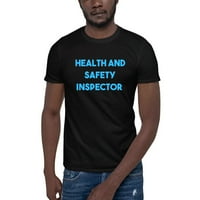 Plava pamučna majica kratkih rukava inspektor za zaštitu na radu iz mumbo-a