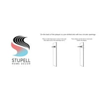 Stupell Industries Peace Love Rainbow Raigful Tirquoise Hand Sign Dizajn Nine Seven