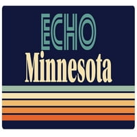 Echo Minnesota vinil naljepnica naljepnica retro dizajn