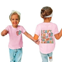 Majice za djevojčice, Dječja i Tinejdžerska majica s kratkim rukavima, majica s kratkim rukavima Za djecu od 6