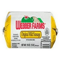 Webber's Farms Originalni blagi svinjski kobasica Roll Oz