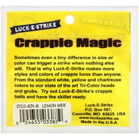 Luck-e-Strike Crappie Magic Tri-Color Grubs CT