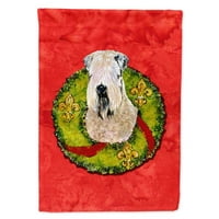 Caroline's Treasures SS4178-ZASTAVA-RODITELJ zastava pšeničnog terijera sa mekom dlakom, višebojne