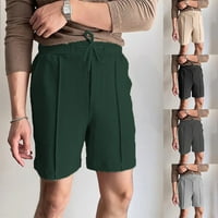 Muške obične casual sportske kratke hlače za teretanu za teretanu na vezanje sportske kratke hlače za vježbanje