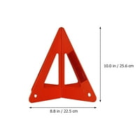 Ugradite plastični trokutasti reflektirajući komplet za sigurnost na cesti korisni znak upozorenja za automobilsku