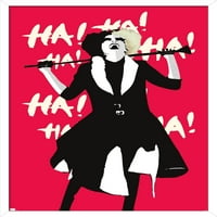 Zidni plakat Cruella - smij se, 14.725 22.375