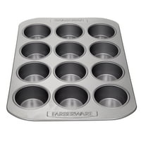 Farberware Bakeware softver za pečenje lima za pečenje, pan za gašenje i hrskava tava, 4-komad, siva
