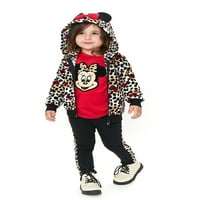 Minnie Mouse Baby Girls & Toddler Girls Fleece Jacke, veličine 12m-5t