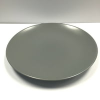 Zdjela za salatu od mat sivih porculanskih pločica od 8,5