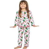 Dvodijelni pidžama Set za djevojčice s printom u donjem rublju Ženski Slatki vilenjaci Veličina: 2