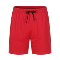Muške kratke hlače u boji, obične sportske hlače s glatkom površinom, muške fitness hlače, ljetne tanke široke