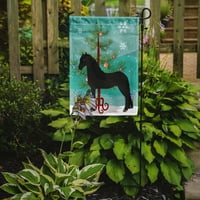 > 9282 $ božićna Zastava frizijskog konja za vrt mala, višebojna