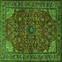 Tradicionalni pravokutni perzijski tepisi u zelenoj boji tvrtke, 6' 9'