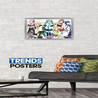Hatsune Miku - zidni plakat glazbene grupe, 14.725 22.375