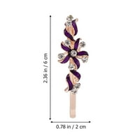 Parovi cvjetnih kopči za kosu od legure, kopče za kosu, ukrasi za kosu za žene i djevojke