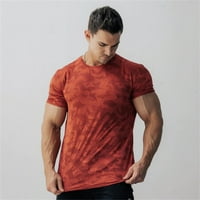 Muške majice ljetne maskirne brze suhe sportske tajice za trening mišića visoke elastičnosti odjeća za vježbanje