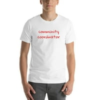 Rukom pisani koordinator zajednice Koordinator pamučne majice kratkih rukava po nedefiniranim darovima
