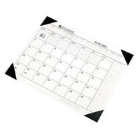 Praktični dvobojni mjesečni stolni kalendar, 17 komada