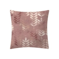 Ausyst jastuk ružičasti ružičasti jastuk poklopac kvadratne jastuke za jastuk ukras zazor