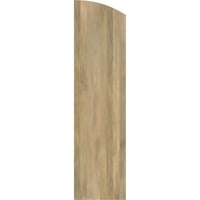 Ekena Millwork 14 W 59 h Americraft Four Board Vanjskost Real Wood spojeno je kapke od ploče-n-battena s eliptičnim