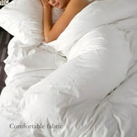 Comforter crveni pokrivač za pokriće set prekrivači i jastučni shams tiskar drveća dizajn kreveta za posteljine