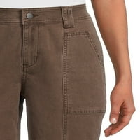 Vremenske i TRU ženske srednje korisne komunalne hlače, 27 inseam, veličine 2-20
