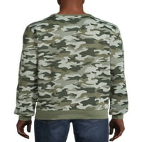 Tahari muški francuski Terry Camo Crewneck Twimshirt, Veličina S-2X