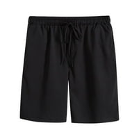 Muške kratke hlače Na otvorenom široke svestrane radne kratke hlače modne casual sportske hlače crne LAN