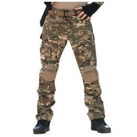 Muškarci teretni hlače muške kamuflažne hlače s više džepova borite se protiv radova na otvorenom Vojne hlače