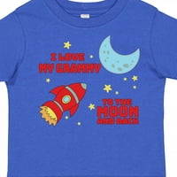 Obožavam svoju poklon majicu grammie na mjesec i natrag za mlađeg dječaka ili djevojčicu