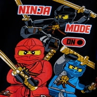 Dječački sjaj u tamnom lego ninjago pidžami set za spavanje