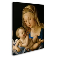 Zaštitni znak likovna umjetnost 'Djevica i dijete s kruškom' platno umjetnost Durera