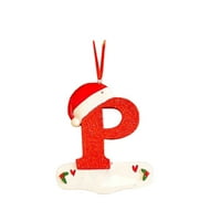 Personalizirani ukrasi za božićno pismo Personalizirani ukrasi za božićno pismo obični božićni vijenac