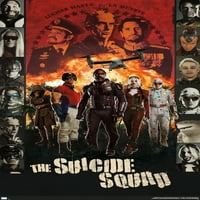 Strip film odred samoubojica - zidni plakat borbene skupine, 22.375 34
