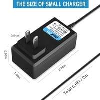 Zamjena ac adapter, kompatibilan sa PwrON, za napajanje Insignia NS-7DPDVD NSPDVD NS-PDVD E-AWB135-090A